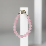 Matte Rose Quartz 6mm Bracelet