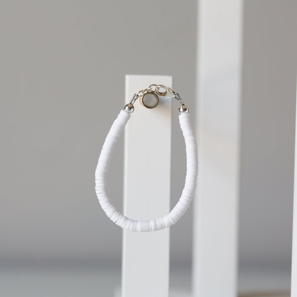 White Clay Bracelet
