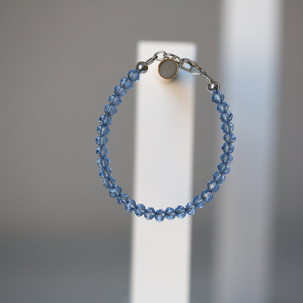 Light Sapphire 4mm Bracelet