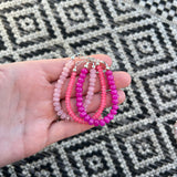 Light Pink Agate 5mm Bracelet