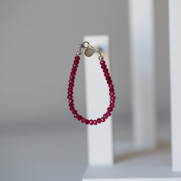 Burgundy 4mm Bracelet | last chance item
