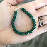 Forest Green 5mm Bracelet | last chance item