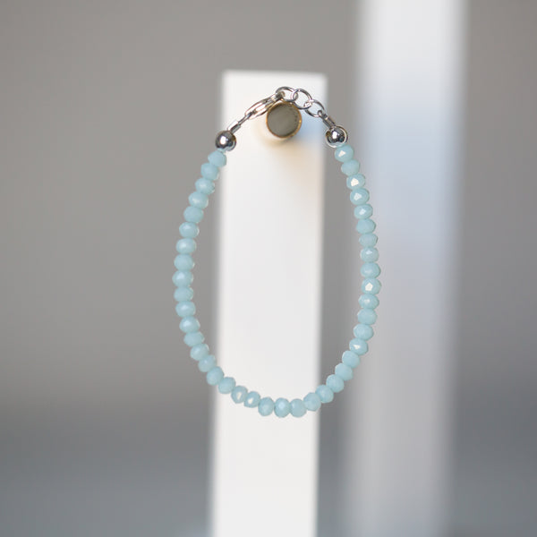 Icicle Blue 3mm Bracelet