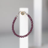 Mauve 4mm Bracelet