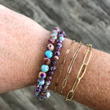 Galaxy Jasper 6mm Bracelet