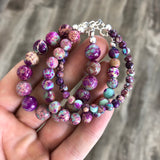Galaxy Jasper 4mm Bracelet
