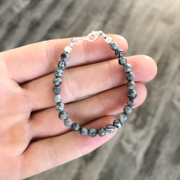 Jasper 4mm Bracelet