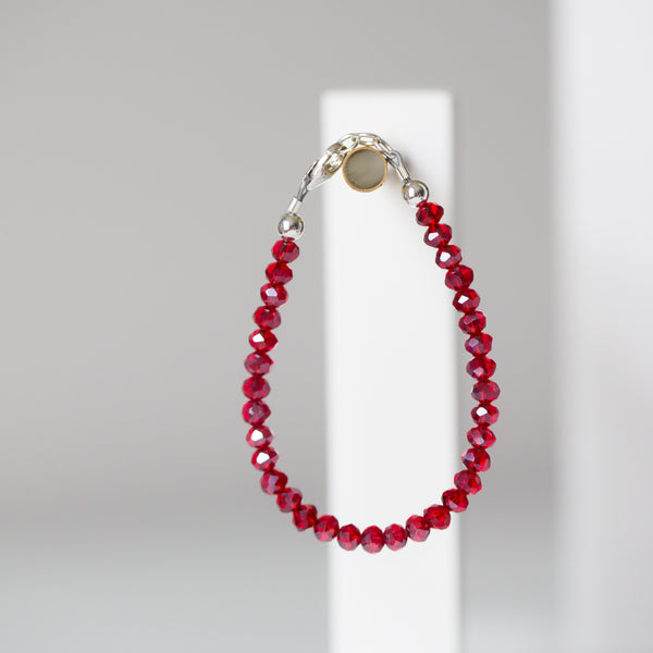 Pomegranate 4mm Bracelet