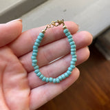 Opaque Seafoam 4mm Bracelet