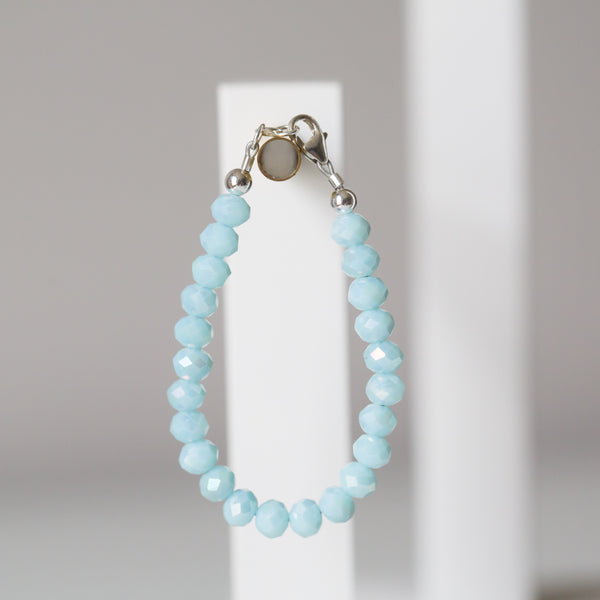 Ice Blue 5mm Bracelet