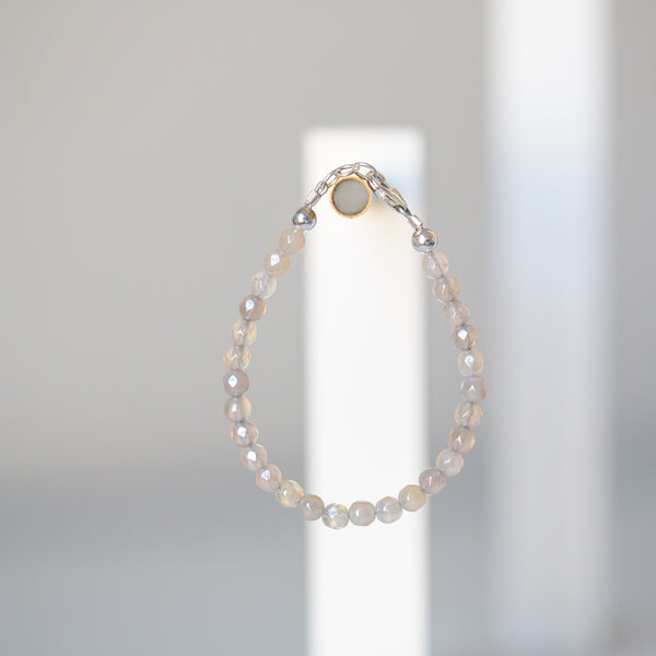 Mystic Gray 4mm Bracelet