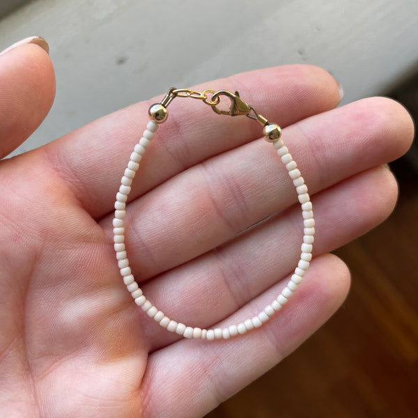 Opaque Linen 2mm Bracelet