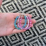 Pastel Seed Bead 4mm Bracelet