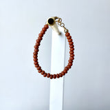 Opaque Rust 4mm Bracelet