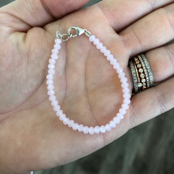 Ballerina Pink 3mm Bracelet