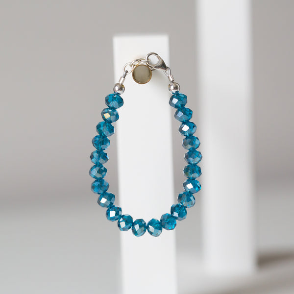 Caribbean Blue 5mm Bracelet
