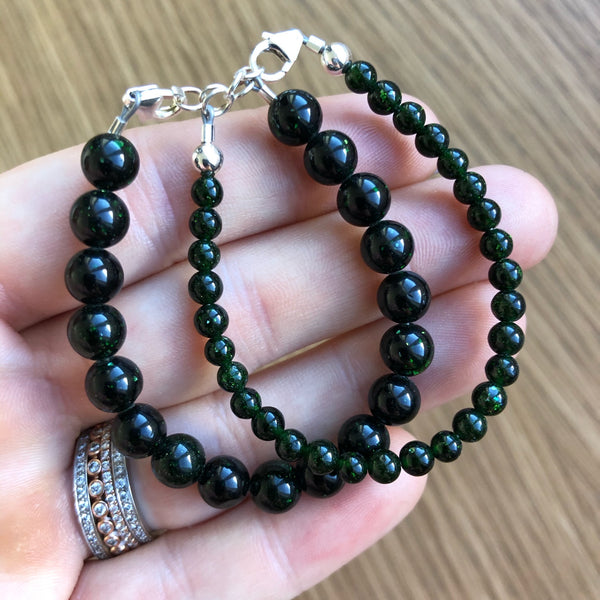 Evergreen Sparkle Bracelet 6mm | last chance item