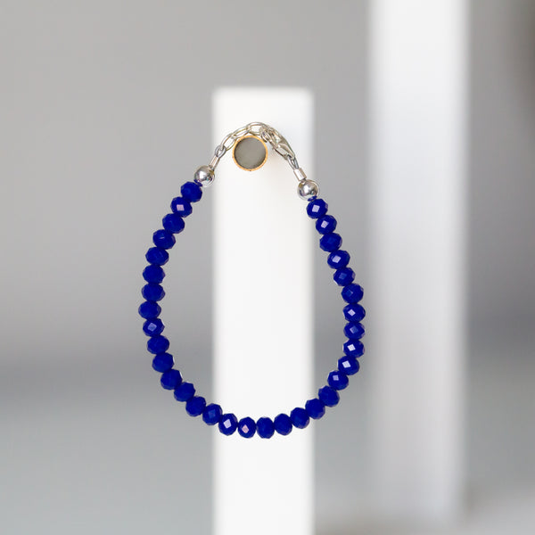Dark Lapis 4mm Bracelet