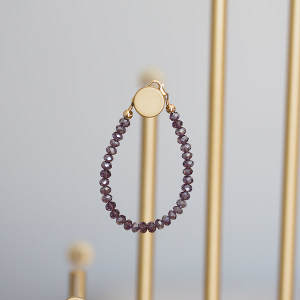 Fig Purple 4mm Bracelet