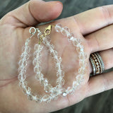 Clear Crystal 6mm Bracelet