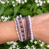 Mauve 4mm Bracelet
