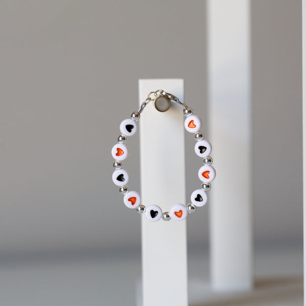 Halloween Hearts Bracelet