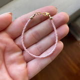 Opaque Plumeria 2mm Bracelet