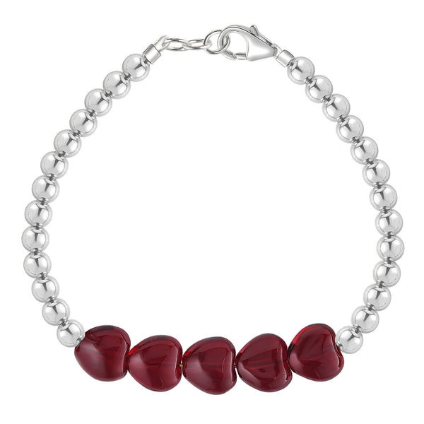 The Jana - Deep Red Hearts