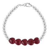 The Jana - Deep Red Hearts