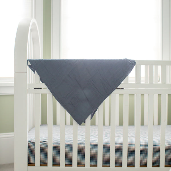 The Dusty Blue - Organic Bamboo Swaddle