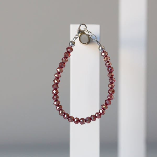 Rust Red 4mm Bracelet