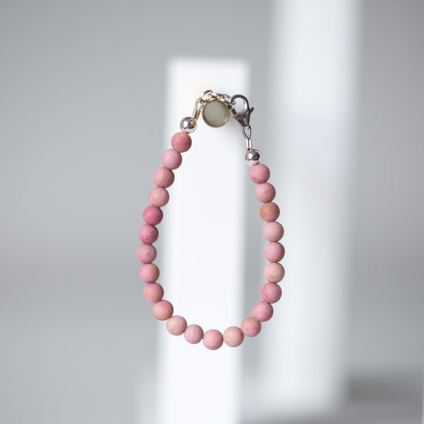 Rhodonite Bracelet 4mm